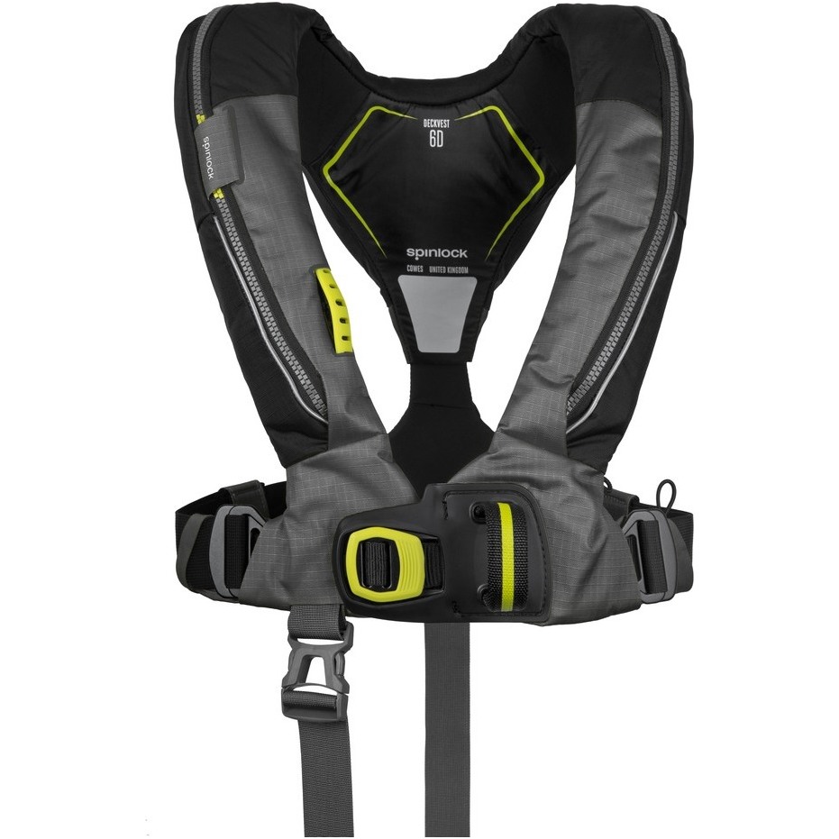 2026 Spinlock Deckvest 6d 170N Redningsvest Dwljh - Sort